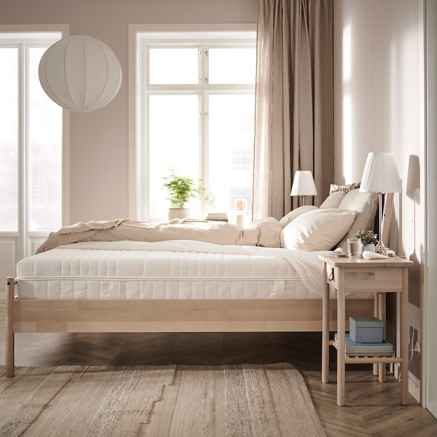 Foam mattress, firm/white, 150x200 cm - Image 2