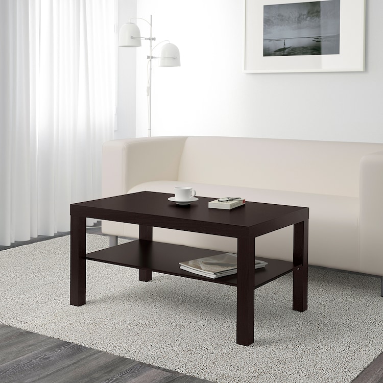 Coffee table, black-brown - Image 2