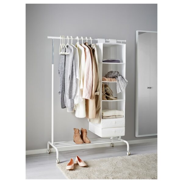 Clothes rack, white - Image 2