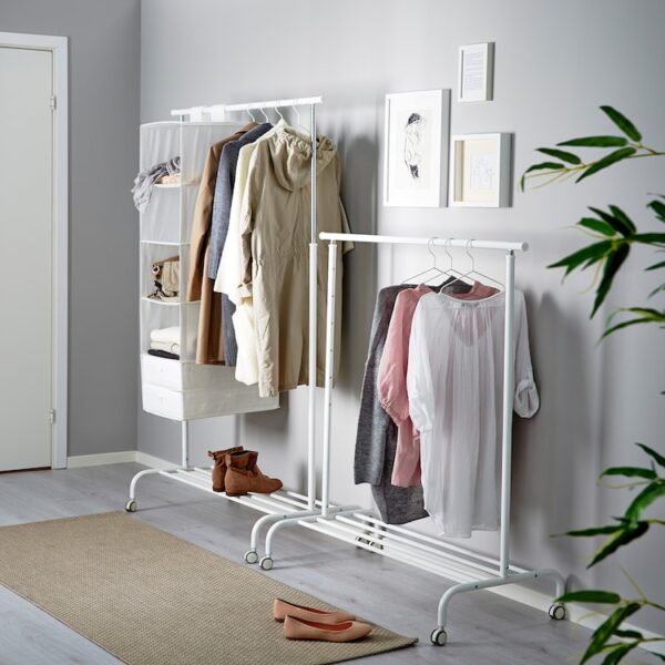 Clothes rack, white - Image 3